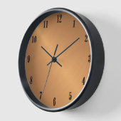 Horloge Brin cuivre (Angle)