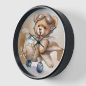 Horloge Brown en peluche (Angle)