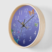 Horloge Bubbles (Angle)