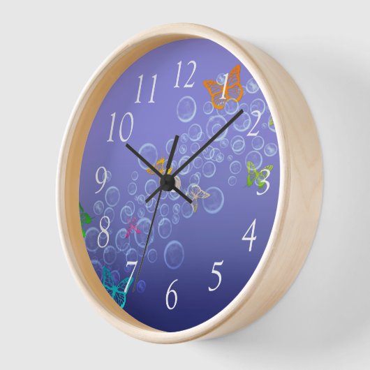 Horloge Bubbles (Angle)