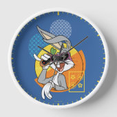 Horloge BUGS BUNNY™ - Graphique de vacances à Singapour (Recto)