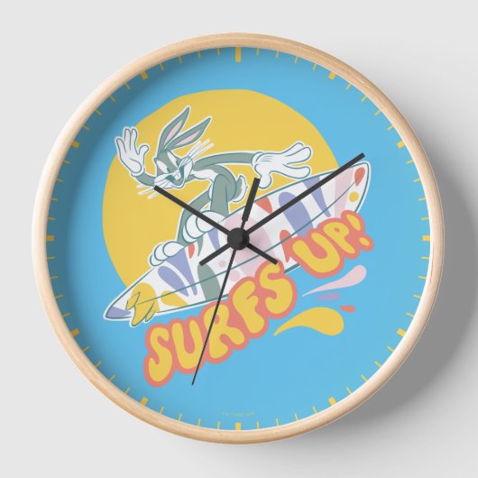 Horloge BUGS BUNNY™ - Surfs Up! (Recto)
