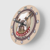 Horloge Bulldog (Angle)