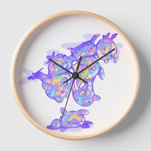 Horloge Bulles, bulles (Recto)