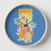 Horloge BUNNY™ Pride - Livin' My Best Life (Recto)