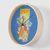 Horloge BUNNY™ Pride - Livin' My Best Life (Angle)