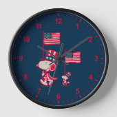 Horloge cacahuètes | American Summer Old Glory (Recto)