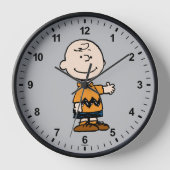 Horloge cacahuètes | Charlie Brown (Recto)