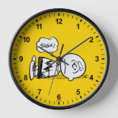 Horloge cacahuètes | Charlie Brown est en panne (Recto)