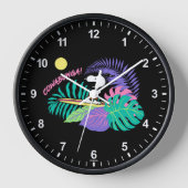 Horloge cacahuètes | Cowabunga Snoopy (Recto)