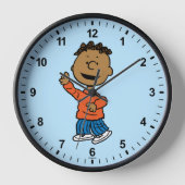 Horloge cacahuètes | Franklin (Recto)