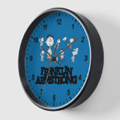 Horloge cacahuètes | Franklin Armstrong (Angle)