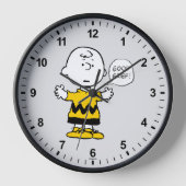 Horloge cacahuètes | Good Grief Charlie Brown (Recto)
