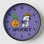 Horloge cacahuètes | Halloween du désert de Spike (Recto)