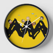 Horloge cacahuètes | La Bande sur le Zig Zag (Recto)