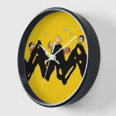 Horloge cacahuètes | La Bande sur le Zig Zag (Angle)