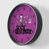 Horloge cacahuètes | Lucy (Angle)