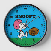 Horloge cacahuètes | Snoopy Football Kicker (Recto)