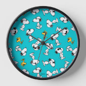 Horloge cacahuètes | Snoopy & Lunettes de soleil Motif (Recto)
