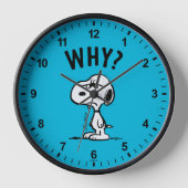 Horloge cacahuètes | Snoopy Se Demande Pourquoi ? (Recto)