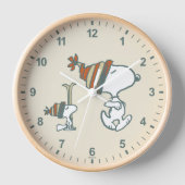 Horloge cacahuètes | Snoopy & Woodstock Ski Trip (Recto)