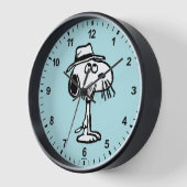Horloge cacahuètes | Snoopy's Brother Spike (Angle)