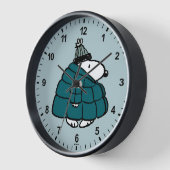 Horloge cacahuètes | Veste Snoopy Winter Puffer (Angle)