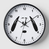 Horloge cacahuètes | Visage Snoopy (Recto)