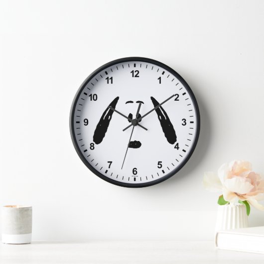 Horloge cacahuètes | Visage Snoopy (Maison)