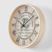 Horloge Cadeau d'anniversaire pour une femme âgée qui a to (Angle)