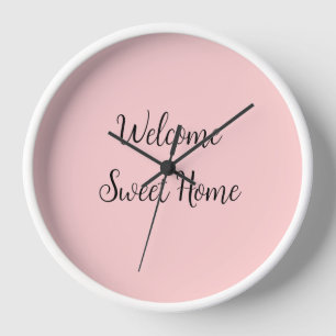 Horloge Cadeau de bienvenue pour agent immobilier ajoutez