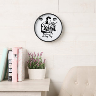 HORLOGE CADEAU DE BOXEUR POUR HOMMES