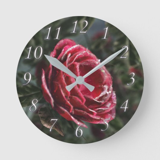 Horloge cadeau de départ d'hiver (Recto)