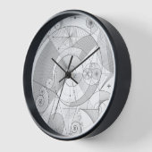 Horloge Cadeau De Rapport Spiral D'Or Pour La Classe Math (Angle)