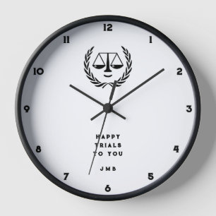 Horloge Cadeau personnalisé pour avocat