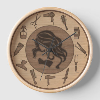 Horloge Cadeaux superbes pour coiffeurs et coiffeurs