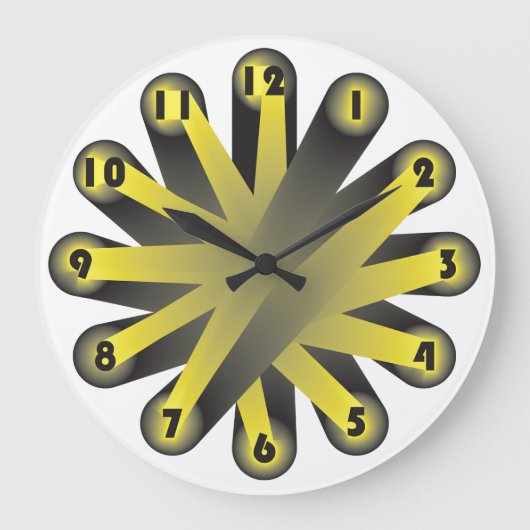 horloge cadran noir (Recto)