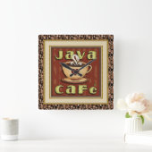 Horloge café café Java (Maison)