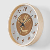 Horloge Café Time Latte (Angle)