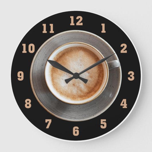 Horloge Caffé Latte (Recto)