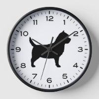 Cairn Terrier Silhouette avec des chiffres et des