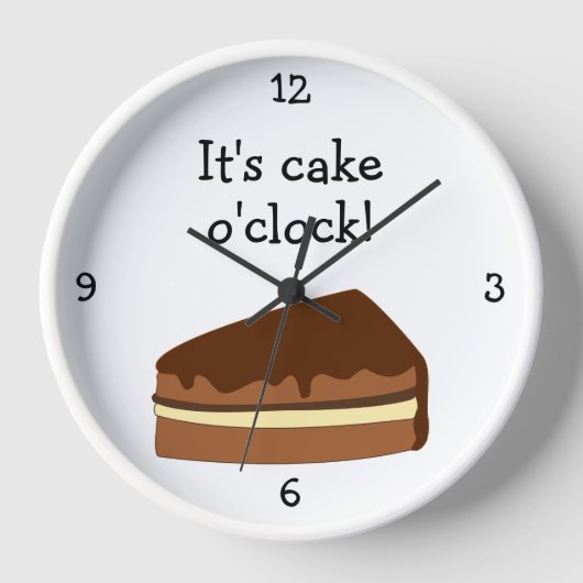 Horloge Cake O'Clock (Recto)