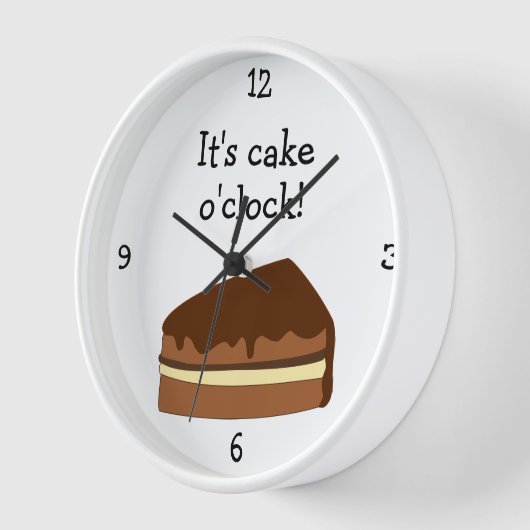 Horloge Cake O'Clock (Angle)