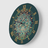 Horloge calendrier maya (Angle)