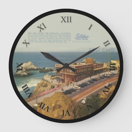 Horloge californienne - Cliff House, San Francisco (Recto)