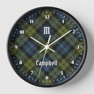 Horloge Campbell Tartan
