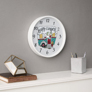 Horloge Campeurs de bonne aventure