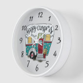 Horloge Campeurs de bonne aventure (Angle)