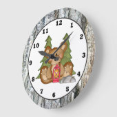 Horloge Camping Ours (Angle)