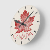Horloge Canada Horloges Murales Cadeau Canada Refr (Angle)